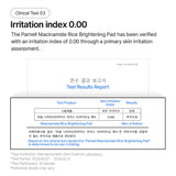 Niacinamide 1.56 Rice Brightening Pad (80pads)