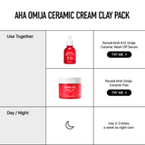 Aha Omija Ceramic Cream Clay Pack (3.38 fl. oz. / 100ml)