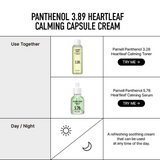 Panthenol 3.89 Heartleaf Calming Capsule Cream (1.69 fl. oz. / 50ml)