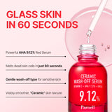 Aha 9.12 Omija Ceramic Wash-Off Serum (1.01 fl. oz. / 30ml)