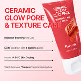 Aha Omija Ceramic Cream Clay Pack (3.38 fl. oz. / 100ml)