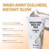 Niacinamide Rice Brightening Wash-Off Pack