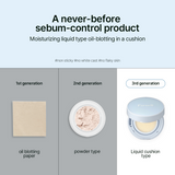 [BEST] Glacial Biome Water No-Sebum Cushion (0.35 oz. / 10g)