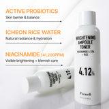 Niacinamide 4.12 Rice Ampoule Toner