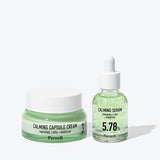 [Blemish Relief Duo] Panthenol Calming Serum + Cream
