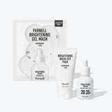 [7-Day Radiance Renewal Kit] Niacinamide Brightening Serum + Wash-Off Pack + Gel mask (5ea)