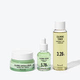 [Clear Skin Rescue Kit] Panthenol Calming Toner + Serum + Cream
