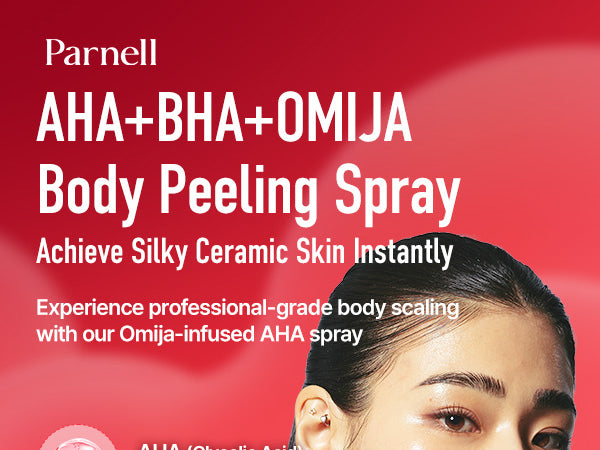 AHA Omija Ceramic Body Peeling Spray – PARNELL(US)