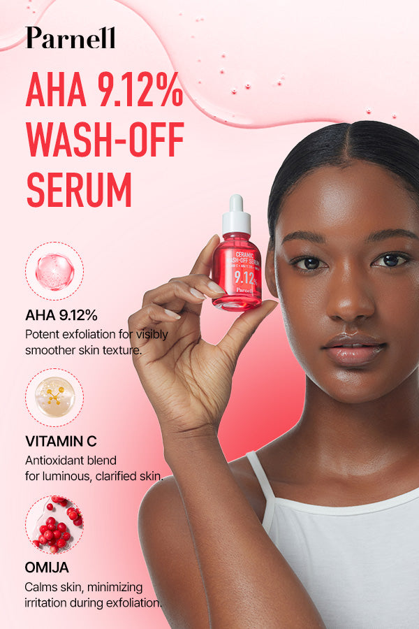 Aha 9.12 Omija Ceramic Wash-Off Serum – PARNELL(US)
