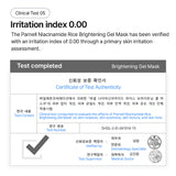 Niacinamide Rice Brightening Gel Mask (5ea)