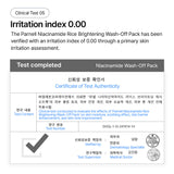 Niacinamide Rice Brightening Wash-Off Pack (3.38 fl. oz. / 100ml)