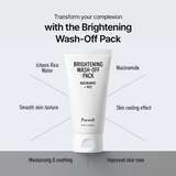 [NEW] Niacinamide Rice Brightening Wash-Off Pack