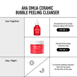 [NEW] Aha Omija Ceramic Bubble Peeling Cleanser